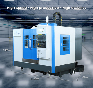 Kleine VMC-Maschine VMC650 3-Achsen-VMC-Fräsbearbeitung Metall bearbeitung Vertikal fräsmaschine Zentrum zu verkaufen - Product Image 1