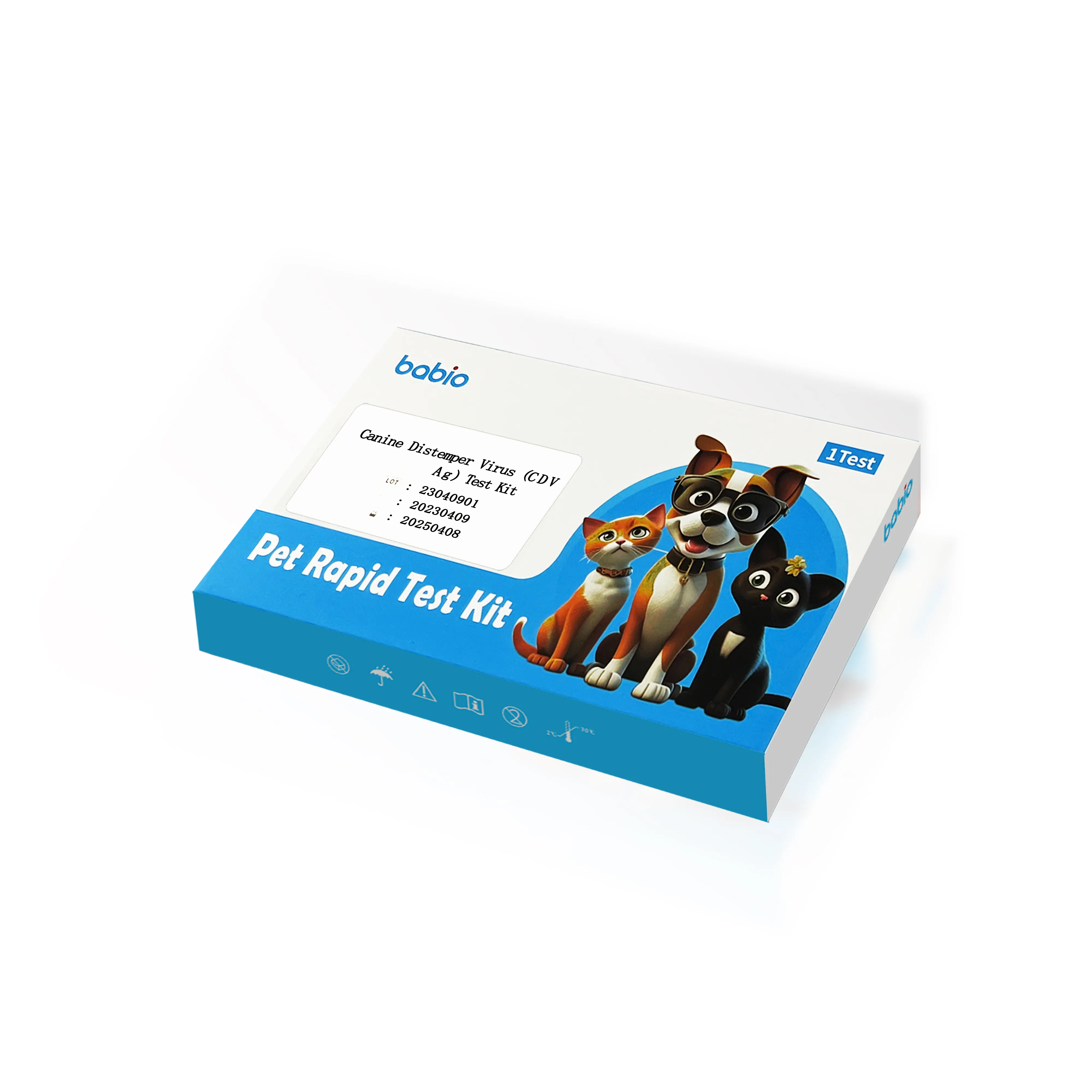 Teste Rápido Antígeno Heartworm Canino CHW Ag Pet Kit Detecção Rápida