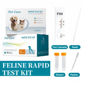 Feline herpes herpes simplex virüs herpesvirüs (FHV ag) antijen hızlı test kiti - Product Image 2
