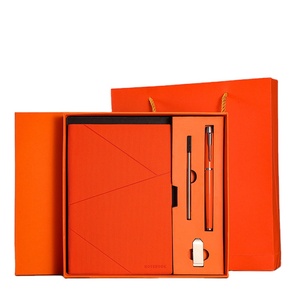 Cuaderno de cuero suave A5 con tira de sarga, engrosado para imprimir el logotipo, Bloc de notas, oficina de negocios, escuela, cuaderno A5 - Product Image 4