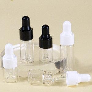 透明迷你1毫升/2毫升/3毫升精油滴管瓶香水滴瓶化妆品样品瓶 - Product Image 4