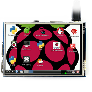 3,5-Zoll-resistives Touch-Display (B) für Raspberry Pi, 480x320, IPS-Bildschirm, SPI