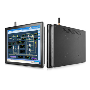 Industrieller 12,1 "15" 17 "21,5" kapazitiver Touchscreen-Monitor Wasserdichter IP65 RS232-Schnittstelle Eingebetteter LCD-Computer bestand - Product Image 2