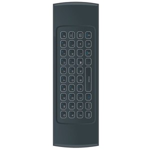 MX3 retroilluminato Mini tastiera del Mouse ad aria 2.4G senza fili con funzione di apprendimento IR supporto Smart TV / Android TV box ecc - Product Image 3