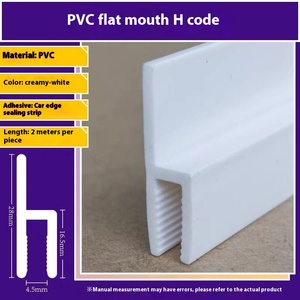 Özel PVC plastik salma H kodu gömülü kenar şerit ark yumuşak Film tavan LED ışık düz kod - Product Image 5