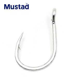 100% Mustad เบ็ดตกปลาทะเลที่มาทางทิศเหนือ4X เบ็ดช่วยตัวเดียวที่มีความแข็งแกร่ง1/0 #-11/0 # สำหรับการตกปลาในแม่น้ำลำธาร-รุ่น - Product Image 2