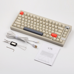 Tastiera CIDOO V75 75% BT 2.4GHz USB-C 81 tasti guarnizione Tri-Mode tramite tastiera meccanica da gioco programmabile - Product Image 6