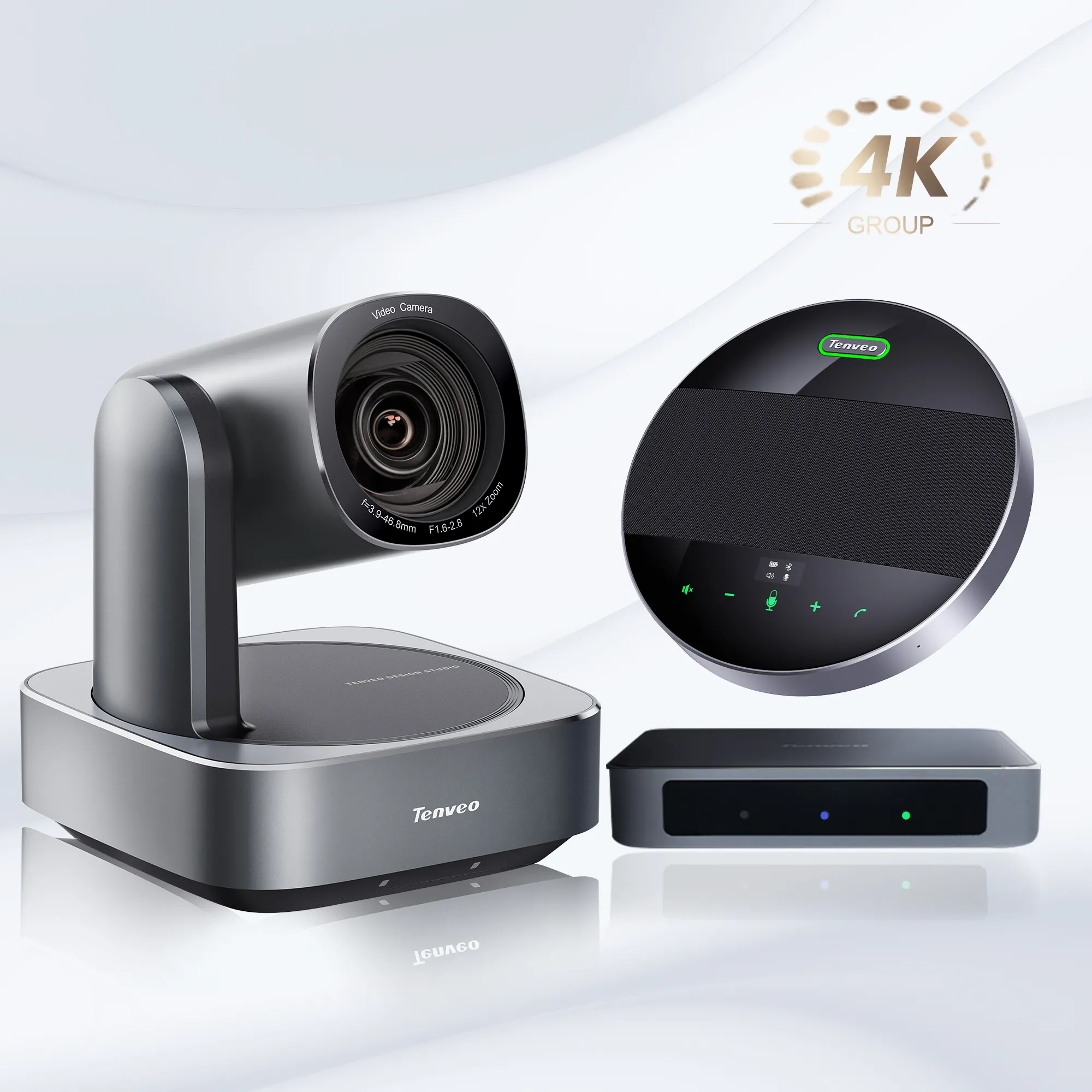 2023 Nueva llegada 2017 GROUP 12U 12X ZOOM Ultra HD cámara de video todo en una solución de videoconferencia