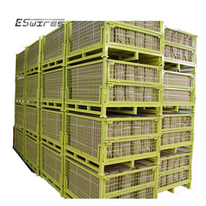 Factory <strong>Direct</strong> Sales Galvanized Zinc Stackable Warehouse Steel Collapsable <strong>Bin</strong> - Product Image 5