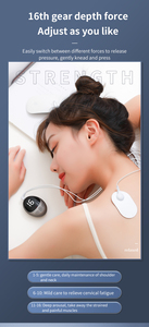 2025 Neuheiten Mini Multifunktion ales elektrisches Wärme-Nacken-Schulter <span class=keywords><strong>massage</strong></span> gerät Physiotherapie Körper masseur De Cou Trend produkte - Product Image 2
