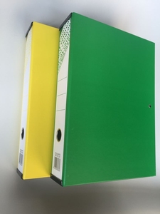 批发大容量FC A4彩色文件盒文具防尘防水文件盒卡扣文件盒文具 - Product Image 6