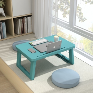 Mini mesa plegable de estudio para niños en la cama Mesa de computadora Escritorio plegable de moldeo por inyección - Product Image 1