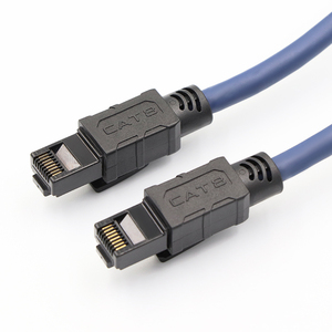 Liansu Linksup ที่มีคุณภาพสูง0.2เมตร1เมตร3เมตร50เมตรสายแพทช์ Utp Cat6A สายเคเบิลเครือข่าย Rj45 Ethernet Lan สายสำหรับจอแสดงผล LED - Product Image 2