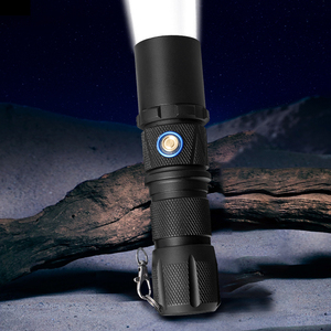 10000 luen 3* XHP70 Multi-function Strong Light 26650 Battery Power Display Tactical Portable 200m Flashlight - Product Image 3