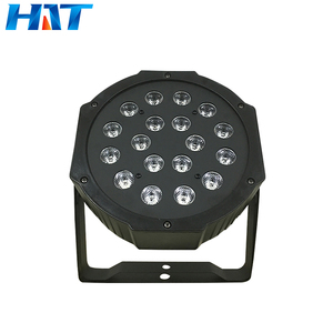 หมวก18พาเลทพลาสติกแสง18*1วัตต์ Led แบน Par สีเต็มบาง Led Par Light - Product Image 6