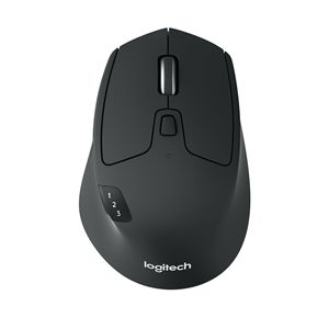 Originale Logitech M720 Triathlon Multi Device 2.4G Mouse Wireless da gioco per ufficio ricaricabile per uso su Computer e Laptop - Product Image 1