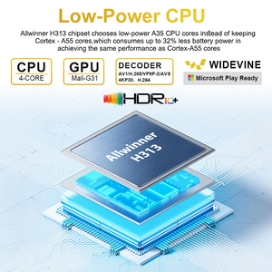 새로운 안드로이드 TV 박스 4K 플러스 스트리밍 장치 쿼드 코어 셋톱 박스 음성 원격 5G WIFI HD 안드로이드 14 8K 스마트 ON 플러스 TV 박스 - Product Image 6