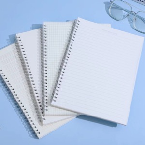Cuaderno mate de bobina Pp B5/A5/A6 Cuaderno con tapa lateral engrosada Cuadrícula horizontal Mini cuaderno en blanco - Product Image 2