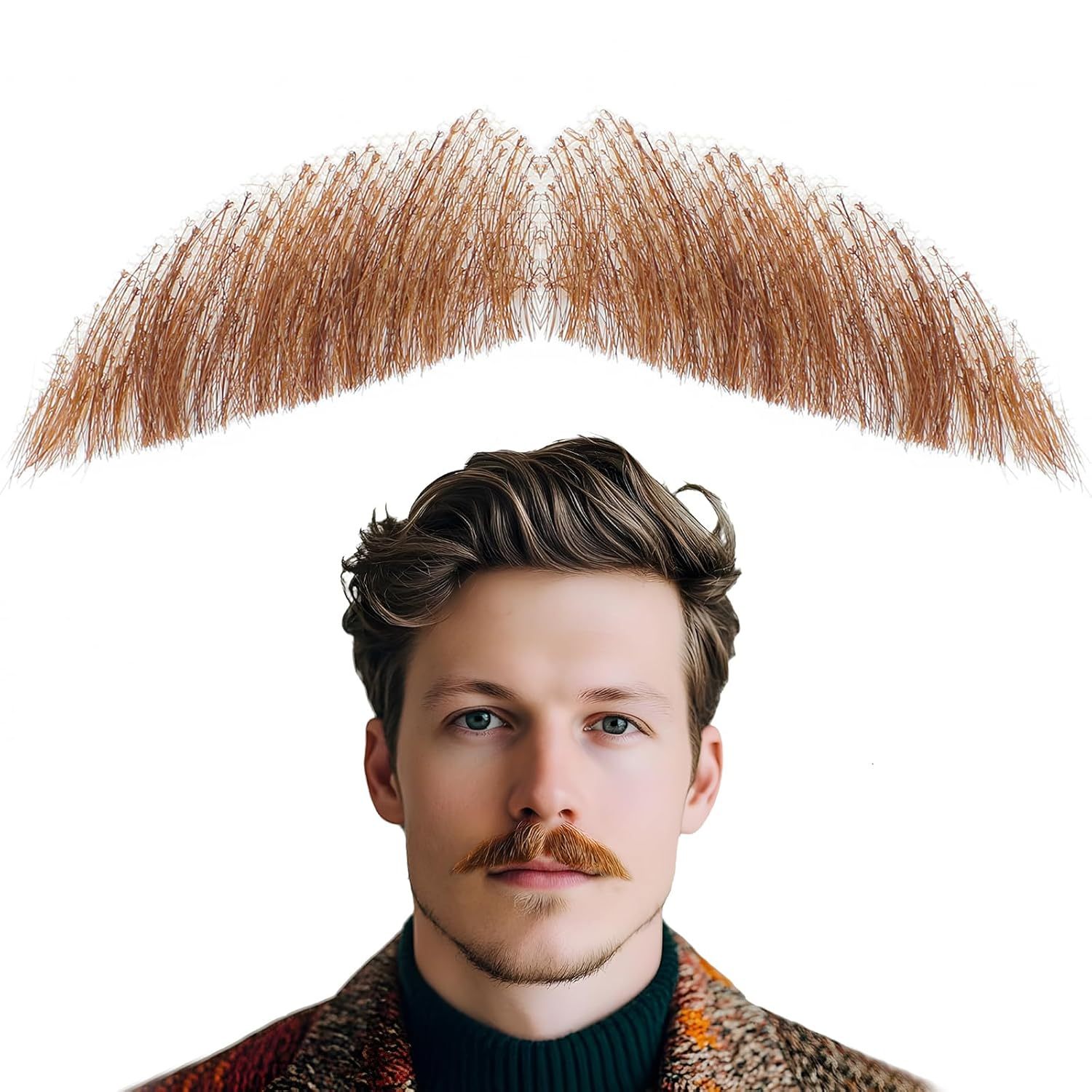 Brown fake beard 2-2