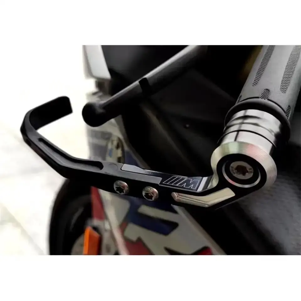 Pour BMW S1000R S1000RR HP4 S1000XR accessoires de moto CNC poignée de frein de moto protège réglable Pro garde-main