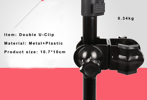 户外演播室闪光灯/相机用工业风格重型C/u型双夹钢材料 - Product Image 3