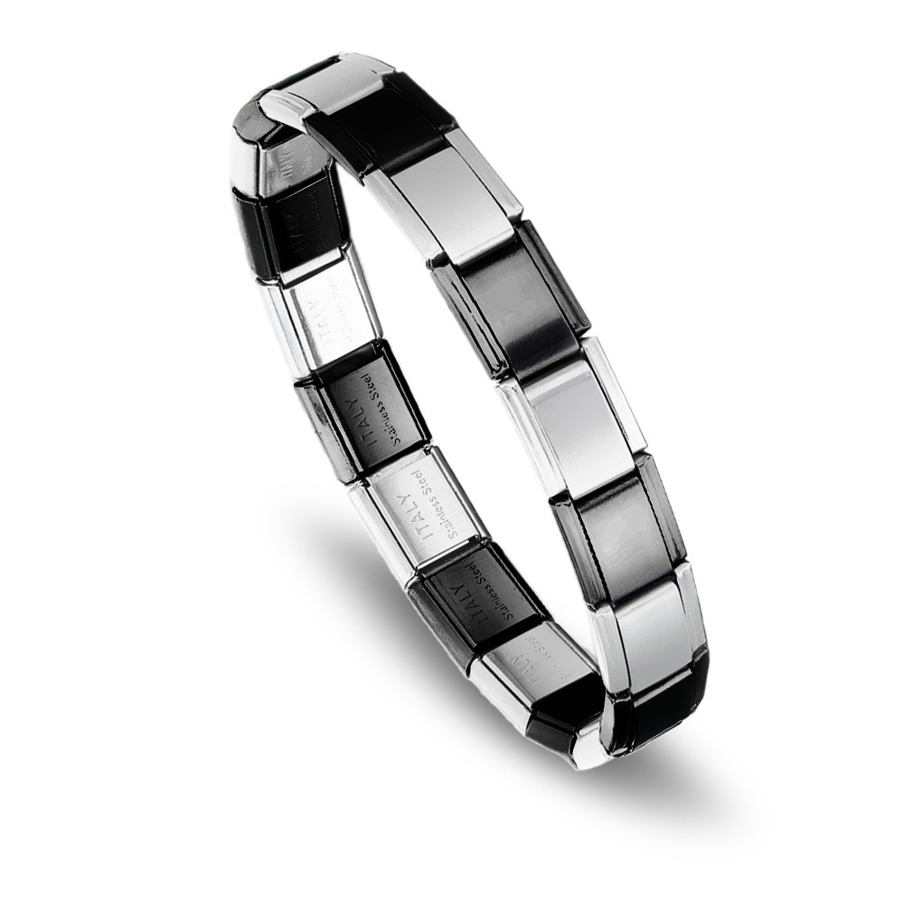 silver+black