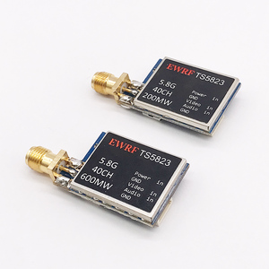 Eurf TS5823 200毫瓦/600视频无线发射器模块5.8GHz VTX，用于遥控FPV四轴飞行器无人机部件 - Product Image 3