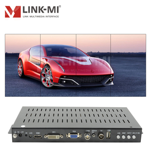 垂直1x4视频墙控制器，支持90度旋转HDMI VGA USB 6输入电视墙拼接处理器 - Product Image 2