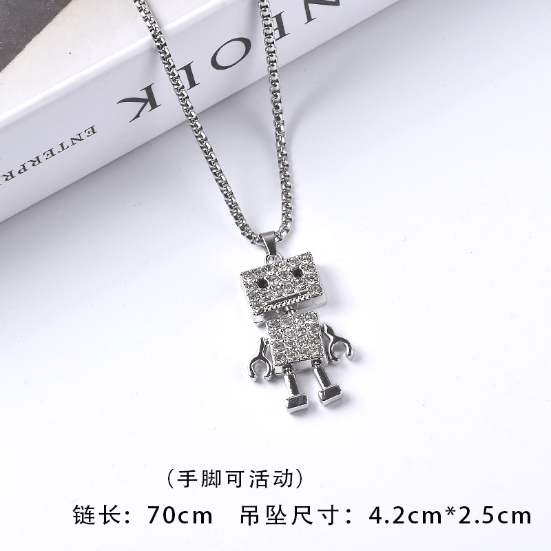 Robot carré entièrement diamanté