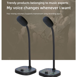USB Plug and Play <strong>Computer</strong> Desktop Microphone Mobile Live Streaming Game Sound Card Voice Changer - Product Image 2