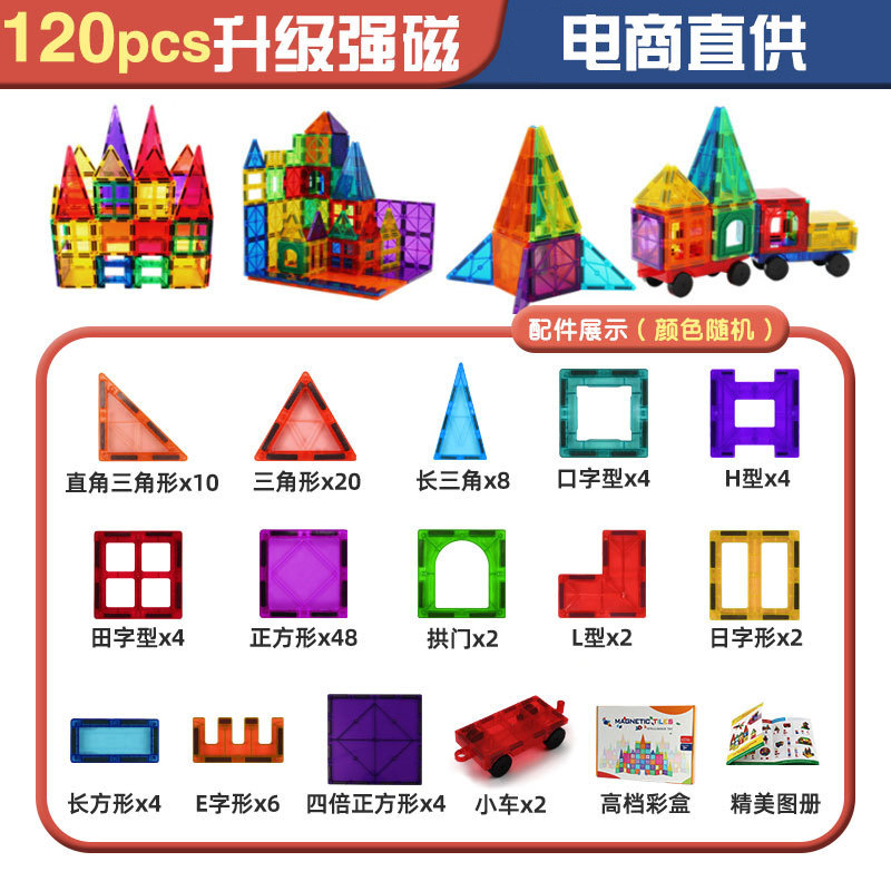 Cc-120pcs dans une boîte de couleur