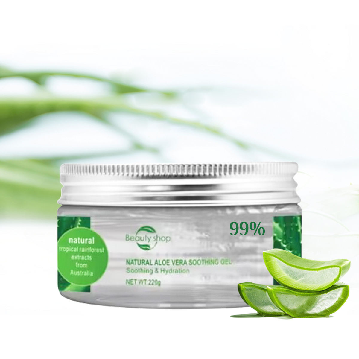 Gel apaisant à l'aloe vera
