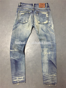 لوتفيل أحدث اسم العلامة التجارية الجينز دمرت السراويل الرجال سيلفيدج الجينز الجينز - Product Image 4