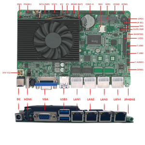 低電力IntelCore I5モーションコントロールPcマザーボードIntelCore Pentium/celeronシリーズプロセッサー2 * ddr3 8gb Pci e - Product Image 6