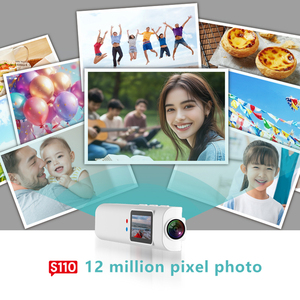 <strong>S110</strong> 2.7K Glasses <strong>Camera</strong> 1080p Mini Digital Motorcycle WIFI Action Sport <strong>Camera</strong> for Driving and Hiking with CMOS Imaging Sensor - Product Image 5