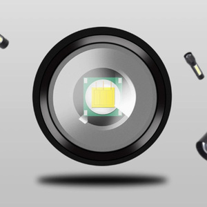 Taşınabilir şarj edilebilir Zoom LED el feneri XPE flaş ışıklı fener fener 3 aydınlatma modları kamp işık Mini Led el feneri - Product Image 5