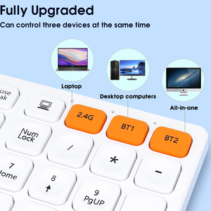 SAMA All in One Ultra-Thin <strong>Wireless</strong> Laptop Desktop <strong>Computer</strong> <strong>Keyboard</strong> and <strong>Mouse</strong> Set <strong>Mouse</strong> and <strong>Keyboard</strong> <strong>Combos</strong> - Product Image 3