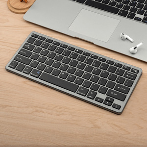 Juego de teclado inalámbrico recargable X522, teclado y ratón inalámbricos portátiles ultrafinos para PC, ordenador de escritorio, portátil - Product Image 5
