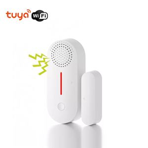 Sensores inteligentes para puertas y ventanas, alarma de sonido ajustable de 100dB, Tuya, aplicación WiFi, alarmas de puerta con Control remoto para seguridad y automatización del hogar - Product Image 1