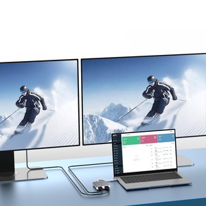 Adaptador USB 3,0 A HDMI Dual, tarjeta gráfica y de vídeo externa, adaptador de pantalla de Monitor Dual USB tipo A HDMI - Product Image 6
