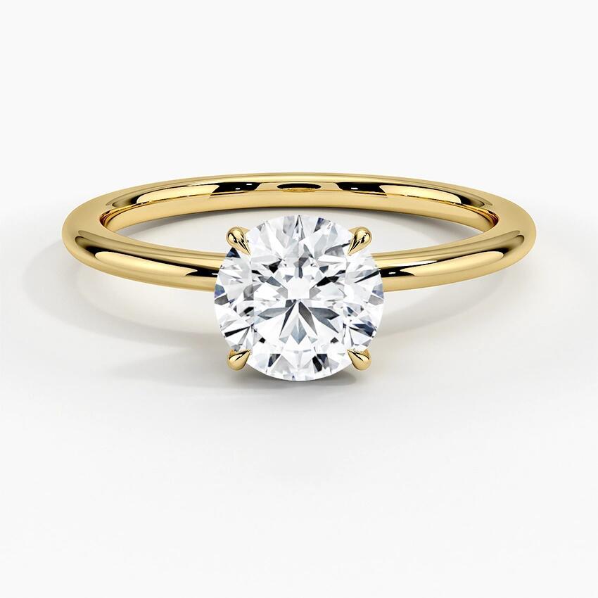 Anello con Moissanite da 1 Carato 1
