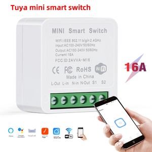 Tuya 16A Mini Smart Life Drahtloser Zwei-Wege-Relais-Timer Alexa & Google Home-kompatibler WiFi-Netzwerk-Fernbedienung schalter - Product Image 2