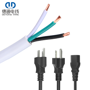 Yüksek kaliteli japonya güç kablosu üç fiş 300V PVC yalıtımlı VFF 16 PSE certifiacation ile 18 Awg 3 çekirdek uzatma güç kablosu - Product Image 3