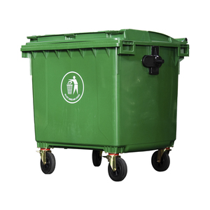 OEM Color 660 litros Wheelie Bin Contenedor de basura de plástico Cubo de basura al aire libre - Product Image 6