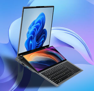 Doppelbildschirm Laptop Notebook Computer 16 + 14 Zoll Touchscreen Core i7 10. Generation Prozessor Business-Laptops - Product Image 1