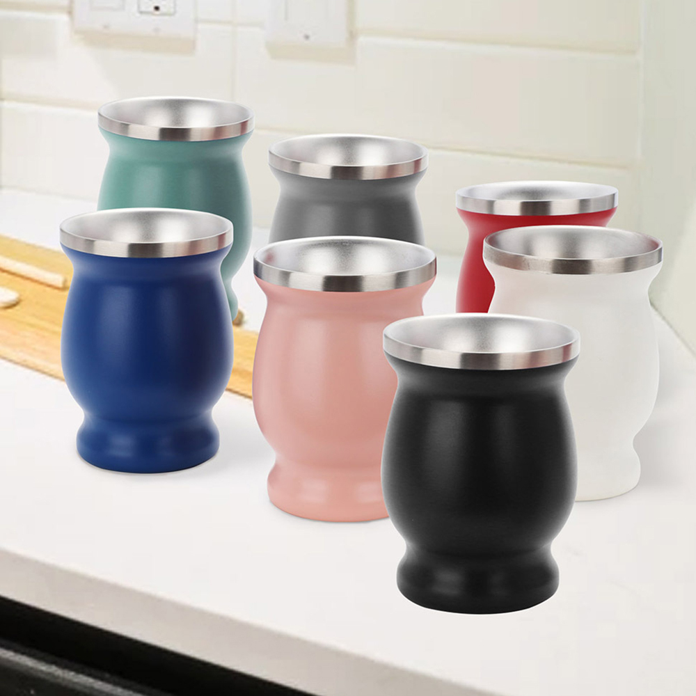 Single cup without straw and brush