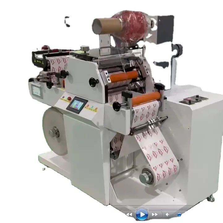 XPX 210mm affordable Small size Smart-210 servo motor semi or full rotary die cutting machine for adhesive label