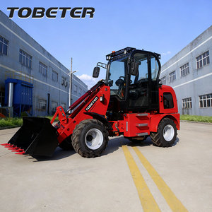 Tobeter muatan depan, pemuat roda kecil <span class=keywords><strong>Mini</strong></span> teleskopik Diesel depan 4" - Product Image 3