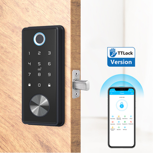 Smart Key Security Passcode IC-Karte Riegel-Türschloss Keyless Entry mit elektronischer Tastatur und mobiler APP Einfache Installation - Product Image 2