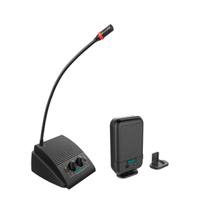 Sistema de interfono de mostrador de Banco Aeropuerto/Rummery/Hospital Comunicación de 2 vías Sistema de intercomunicación de altavoz de ventana antiinterferencias